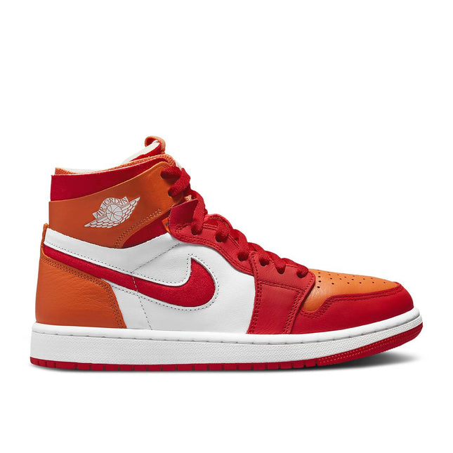 Air Jordan 1 High Zoom Air Comfort Fire Red Hot Curry - Coproom