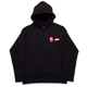 Bape x Vans Pullover Fleece Hoodie Black 001PPH731905_BLK, vue principale