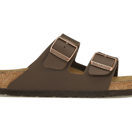 Birkenstock Arizona Birko-Flor Dark Brown 0051701, vue principale