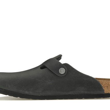 Birkenstock Boston Oiled Leather Black 0059461/0059463 , profil intérieur
