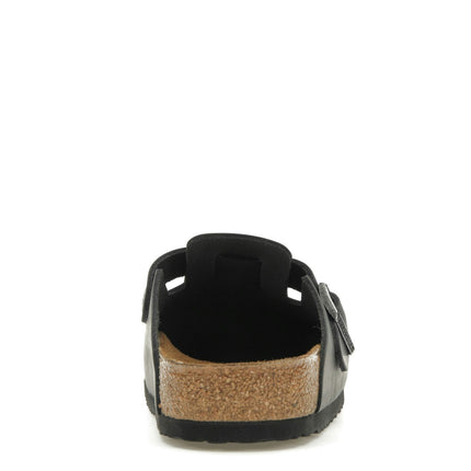 Birkenstock Boston Oiled Leather Black 0059461/0059463 , arrière
