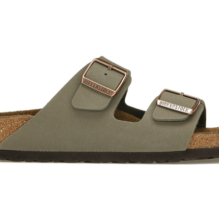 Birkenstock Arizona Birkibuc Stone (étroit) 0151213, vue principale