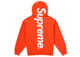 Supreme Satin Applique Hooded Sweatshirt FW24 Bright Orange 0544c0f1-646f-4263-bcb3-6e70ba0122cf, vue principale