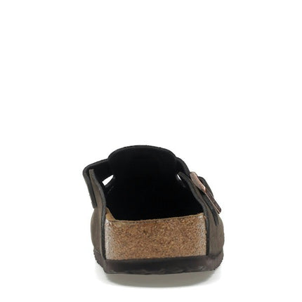 Birkenstock Boston Soft Footbed Suede Mocha 0660461/0660463, arrière