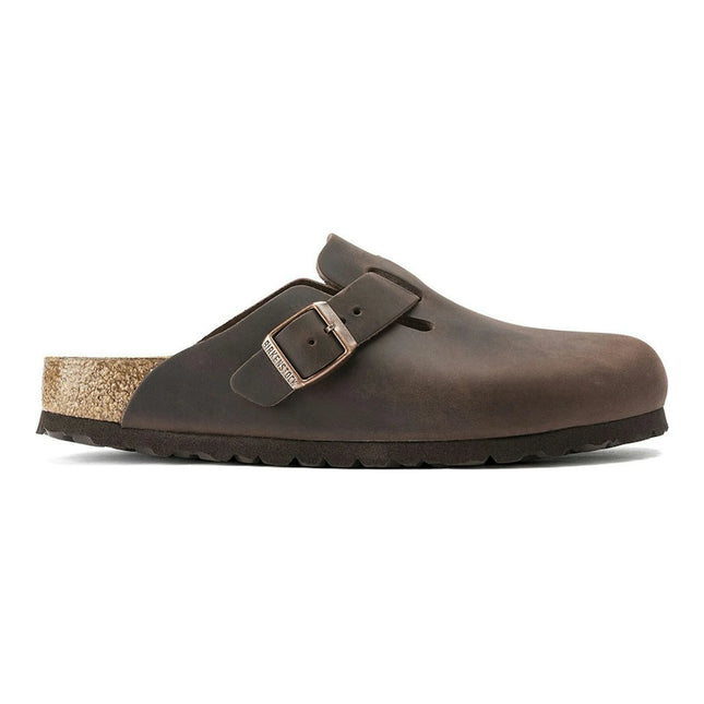 Birkenstock Boston Oiled Leather Habana 0860131/0860133, vue principale