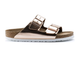Birkenstock Arizona Softbed Metallic Cooper 0952093, vue principale