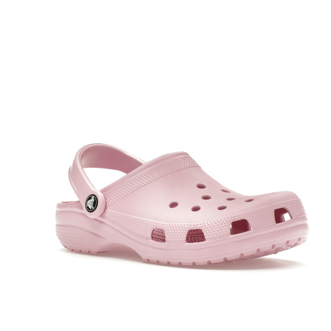 Crocs Classic Clog Ballerina Pink 10001-6GD, trois-quarts avant extérieur