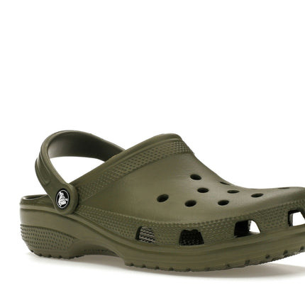 Crocs Classic Clog Army Green 10001ARMY, trois-quarts avant extérieur