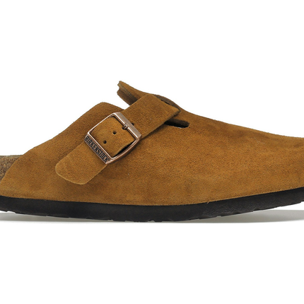 Birkenstock Boston Soft Footbed Suede Mink 1009542, vue principale