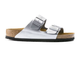 Birkenstock Arizona Birko-Flor Silver 1012283, vue principale