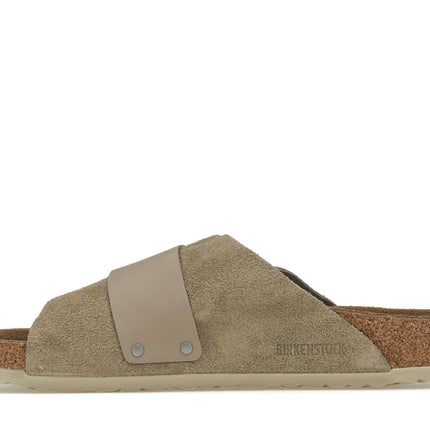 Birkenstock Kyoto Nubuck Suede Taupe 1015572/1015573, profil intérieur