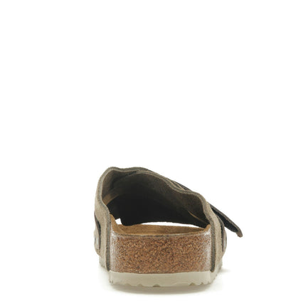 Birkenstock Kyoto Nubuck Suede Taupe 1015572/1015573, arrière