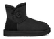 UGG Mini Bailey Button Boot Black 1016422-BLK, vue principale