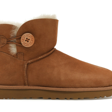 UGG Mini Bailey Button II Chestnut 1016422-CHE, vue principale