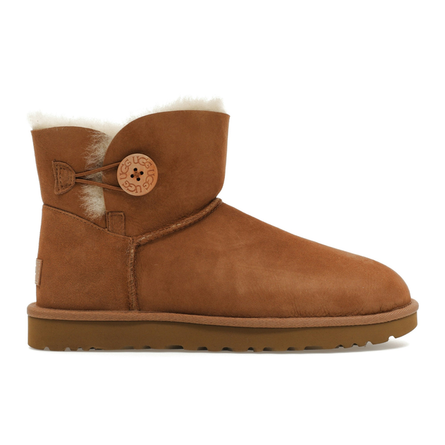 UGG Mini Bailey Button II Chestnut 1016422-CHE, vue principale