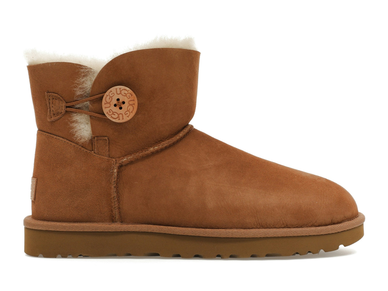 UGG Mini Bailey Button II Chestnut