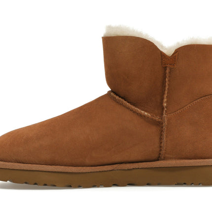 UGG Mini Bailey Button II Chestnut 1016422-CHE, profil intérieur