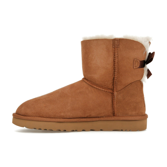 UGG Mini Bailey Bow II Chestnut 1016501-CHE, profil intérieur