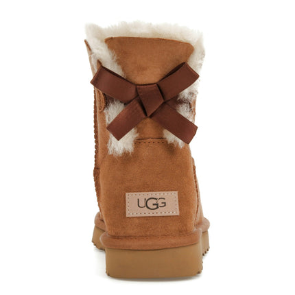 UGG Mini Bailey Bow II Chestnut 1016501-CHE, arrière