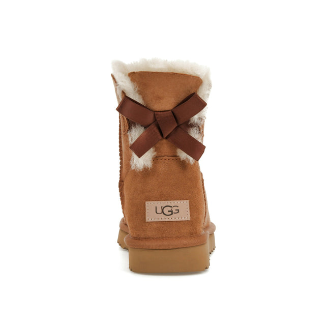 UGG Mini Bailey Bow II Chestnut 1016501-CHE, arrière