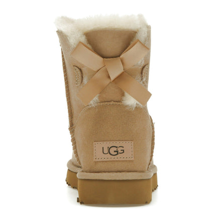 UGG Mini Bailey Bow II Sand 1016501-SAN, arrière