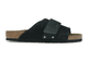 Birkenstock Kyoto Nubuck Suede Black 1022350, vue principale
