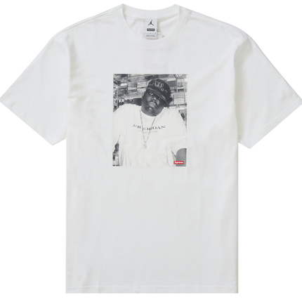 Supreme Jordan Biggie S/S Top White 10858ea7-99e5-42c3-a35e-bf4c3d78deef, vue principale