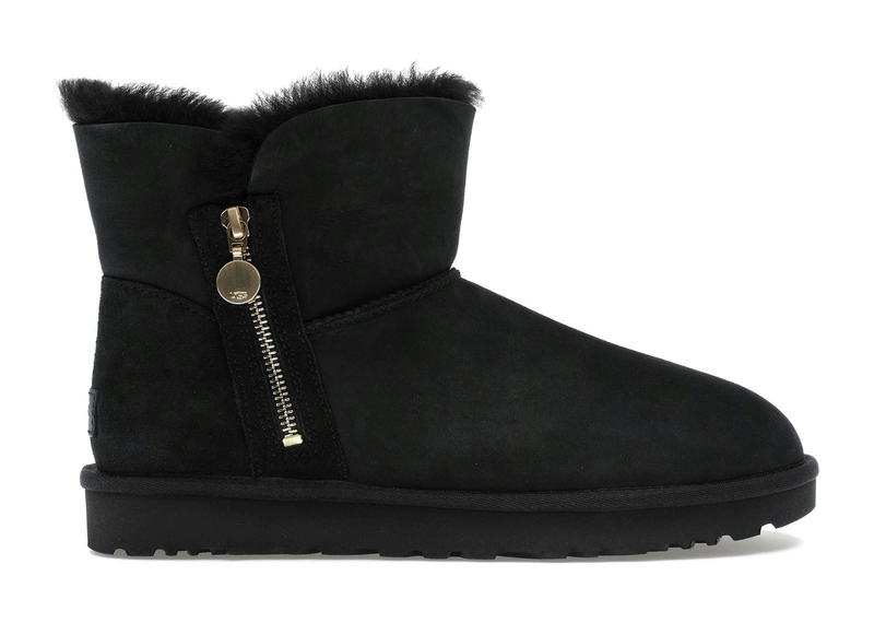 UGG Bailey Zip Mini Boot Black