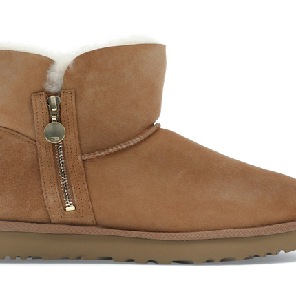 UGG Bailey Zip Mini Boot Chestnut 1112481-CHE, vue principale
