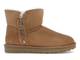 UGG Bailey Zip Mini Boot Chestnut 1112481-CHE, vue principale