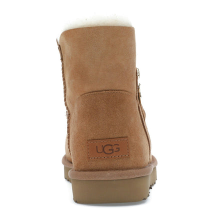 UGG Bailey Zip Mini Boot Chestnut 1112481-CHE, arrière
