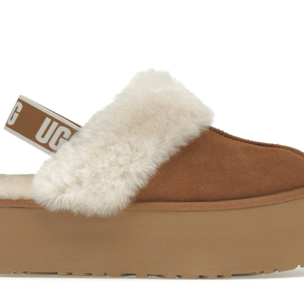 UGG Funkette Slipper Chestnut 1113474-CHE, vue principale