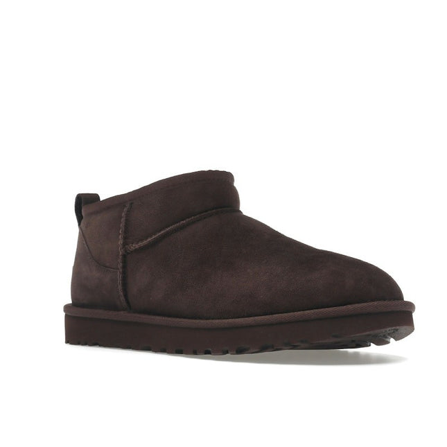 UGG Classic Ultra Mini Boot Burnt Cedar 1116109-BCDR, trois-quarts avant extérieur