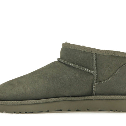 UGG Classic Ultra Mini Boot Moss Green 1116109-MSG, profil intérieur