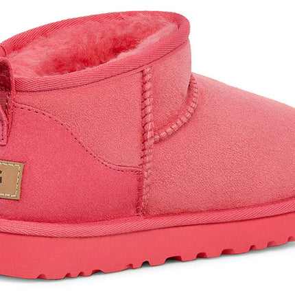 UGG Classic Ultra Mini Boot Pink Glow 1116109-PGW, trois-quarts arrière