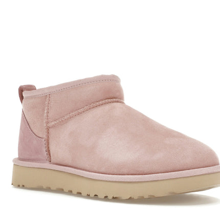 UGG Classic Ultra Mini Boot Rose Grey 1116109-RSGRY, trois-quarts avant extérieur