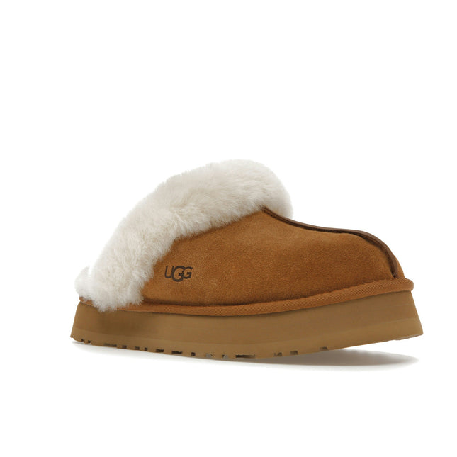UGG Disquette Slipper Chestnut 1122550-CHE, trois-quarts avant extérieur