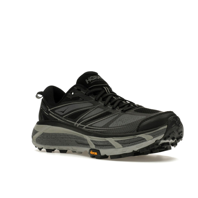 Hoka One One Mafate Speed 2 Black Castlerock 1126851-BCSTL, trois-quarts avant extérieur