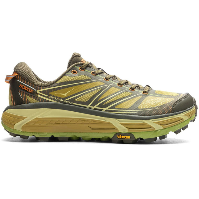 Hoka One One Mafate Speed 2 Dark Olive 1126851-DOGL, vue principale