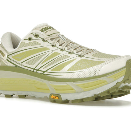 Hoka One One Mafate Speed 2 Eggnog Celery Root 1126851-ENG, trois-quarts avant extérieur