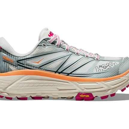 Hoka One One Mafate Speed 2 White Ice Flow 1126851-WIFL, vue principale