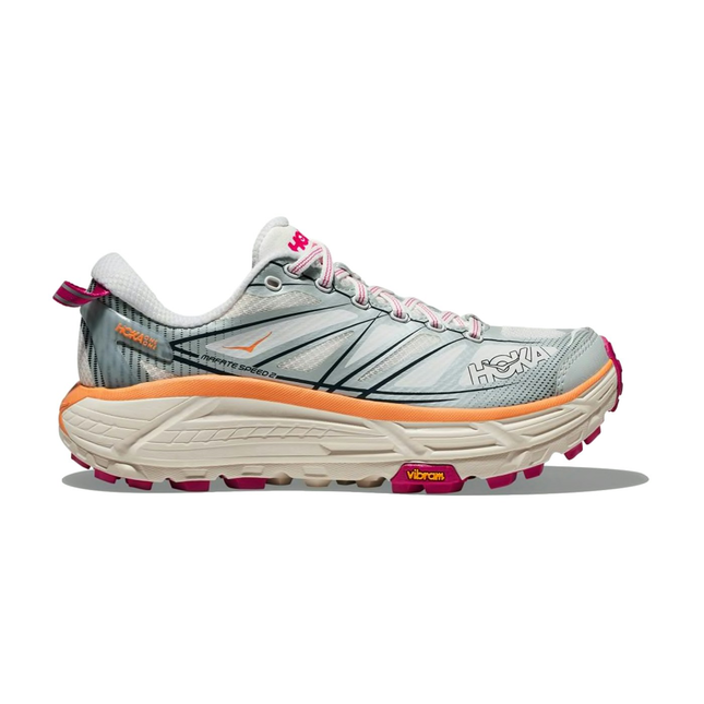 Hoka One One Mafate Speed 2 White Ice Flow 1126851-WIFL, vue principale