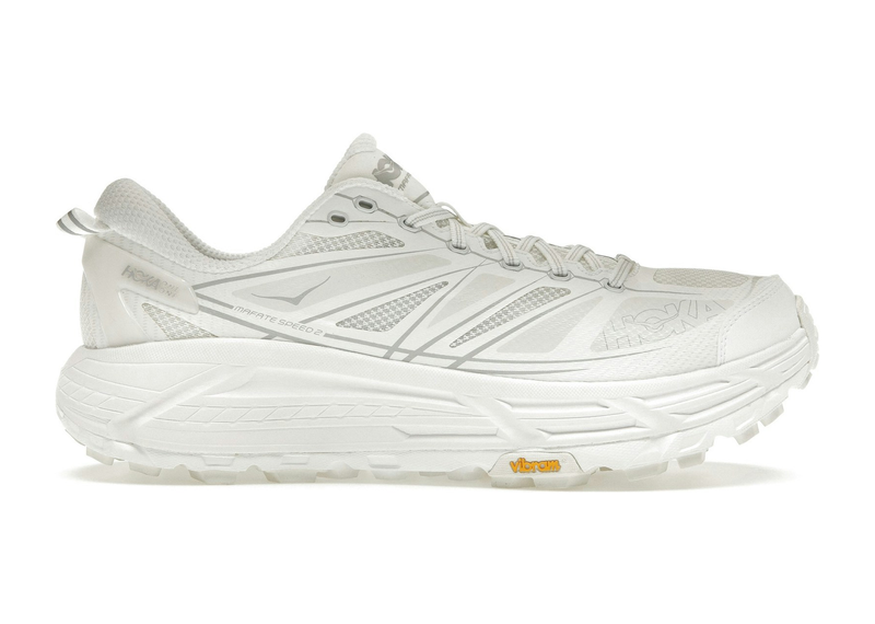 Hoka One One Mafate Speed 2 White Lunar Rock