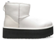 UGG Classic Mini Platform Matte Boot Ultra Matte White 1130611-UMWH, vue principale