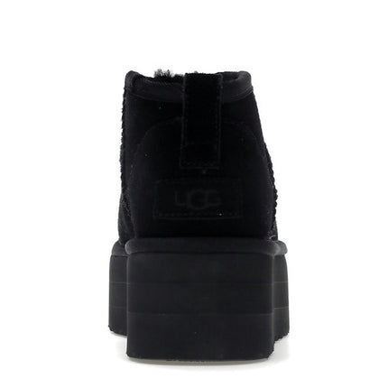 UGG Classic Ultra Mini Platform Boot Black 1135092-BLK, arrière