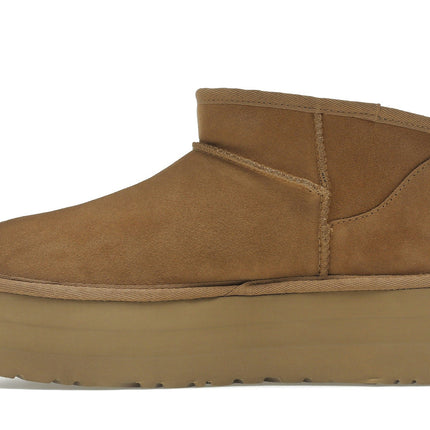 UGG Classic Ultra Mini Platform Boot Chestnut 1135092-CHE, profil intérieur