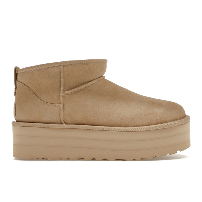 UGG Classic Ultra Mini Platform Boot Mustard Seed 1135092-MDSD, vue principale