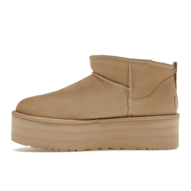 UGG Classic Ultra Mini Platform Boot Mustard Seed 1135092-MDSD, profil intérieur