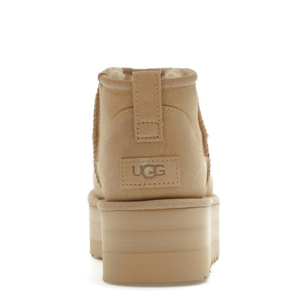 UGG Classic Ultra Mini Platform Boot Mustard Seed 1135092-MDSD, arrière