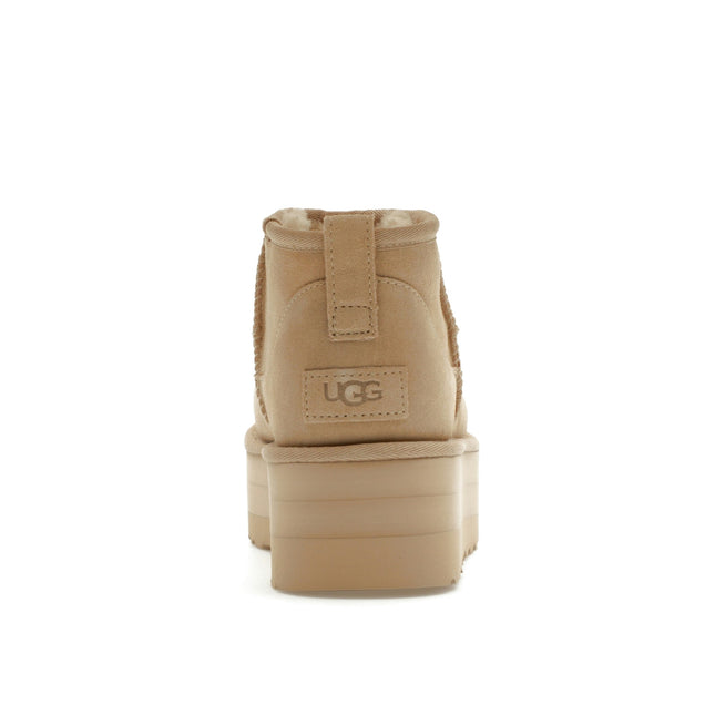 UGG Classic Ultra Mini Platform Boot Mustard Seed 1135092-MDSD, arrière